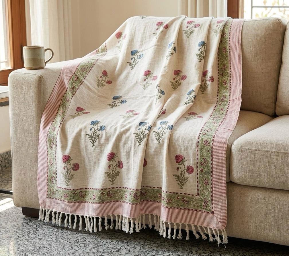 Handblock Printed Quilts